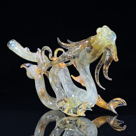 Mini Taoist Dragon Pipe Dry Pipes Tako Glass mini taoist dragon pipe