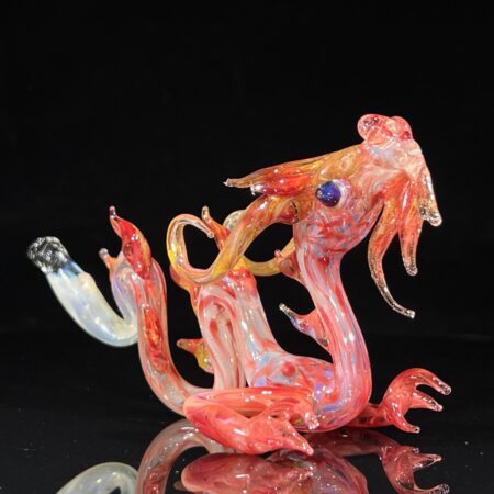 Mini Taoist Dragon Pipe Dry Pipes Tako Glass mini taoist dragon pipe