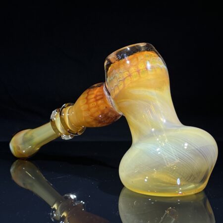 Honey Honeycomb Bubbler All Pipes and Accessories Tako Glass honey honeycomb bubbler