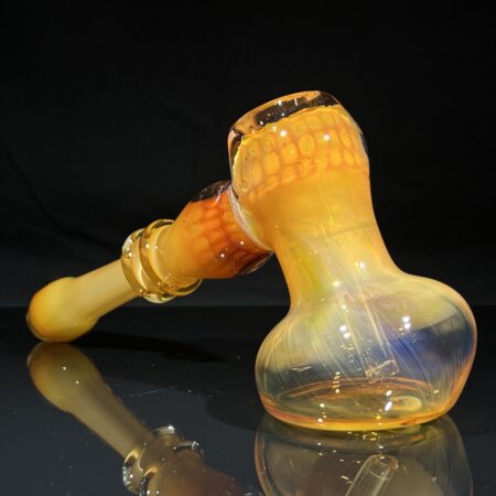 Honey Honeycomb Bubbler All Pipes and Accessories Tako Glass honey honeycomb bubbler