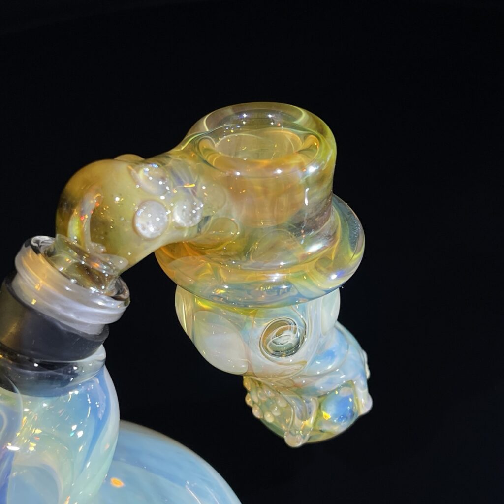 Travis Wigger Top Hate Bong featuring the Rough Rider, and classic Snodgrass Family Collective style