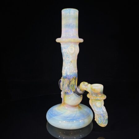 Top Hat Bong w/ Top Hat Ash Catcher Bowl All Pipes and Accessories Tako Glass Top Hat Bong w/ Top Hat Ash Catcher Bowl