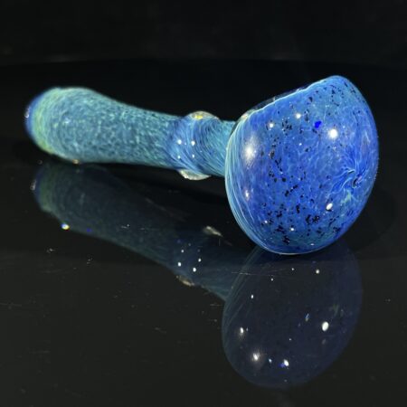 Blue Frit Maria Spoon Pipe