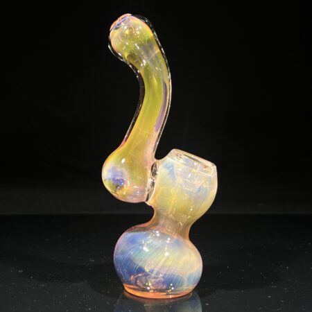 Fumed Mini Sherlock Bubbler All Pipes and Accessories Tako Glass Fumed Mini Sherlock Bubbler