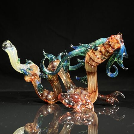 Mini Taoist Dragon Pipe All Pipes and Accessories Tako Glass mini taoist dragon pipe