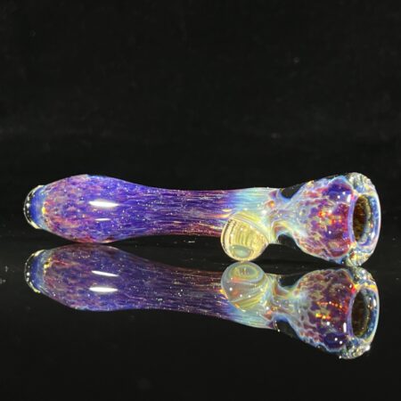 Tiffany’s Nebula Chillum All Pipes and Accessories Tako Glass Tiffany's Nebula Chillum