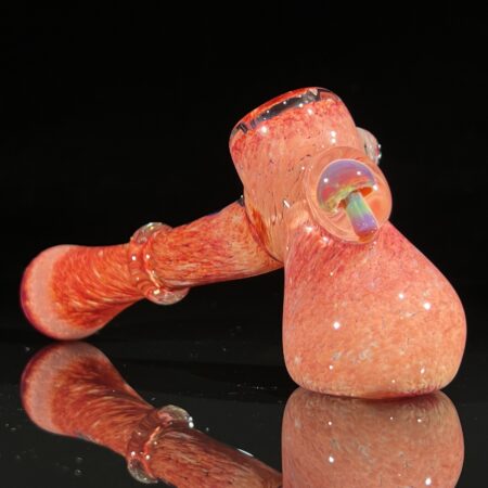 Tropical Frit Mushroom Hammer Bubbler All Pipes and Accessories Tako Glass Tropical Frit Mushroom Hammer Bubbler