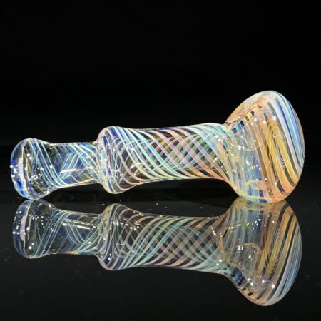 Fume Swirl Spoon Pipe All Pipes and Accessories Tako Glass fume swirl spoon pipe