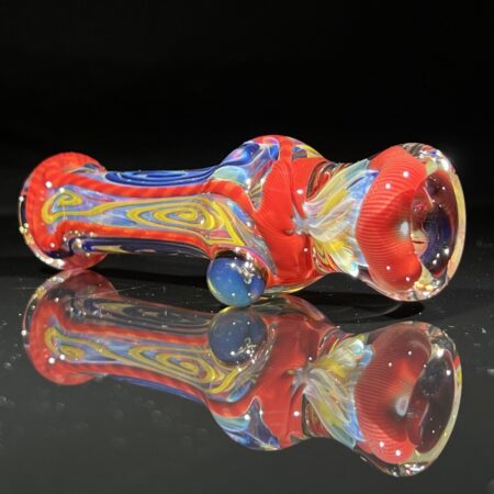 Firekist Inside Out Cane Bat All Pipes and Accessories Tako Glass Firekist Inside Out Cane Bat