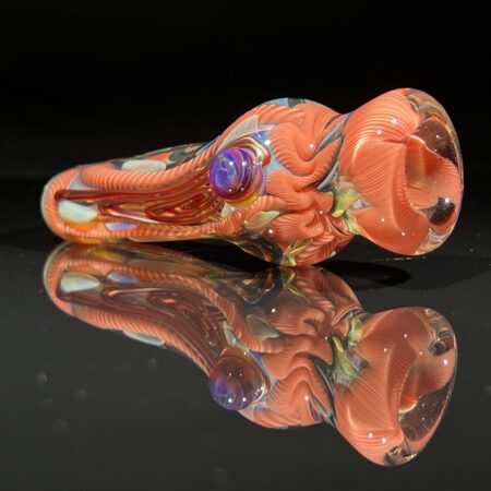 Firekist Inside Out Cane Bat All Pipes and Accessories Tako Glass Firekist Inside Out Cane Bat