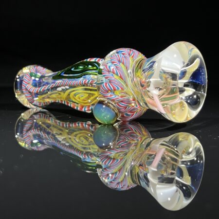 Firekist Inside Out Flower Bat All Pipes and Accessories Tako Glass Firekist Inside Out Flower Bat