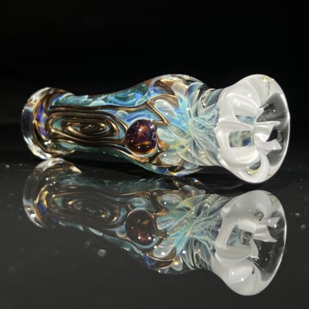 Firekist Inside Out Flower Bat All Pipes and Accessories Tako Glass Firekist Inside Out Flower Bat