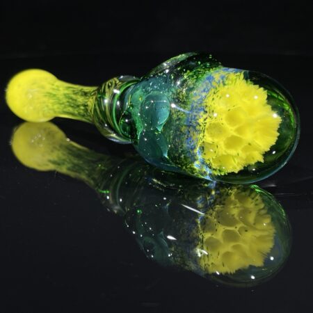 Citrus Swarm Honeycomb Frit Pipe