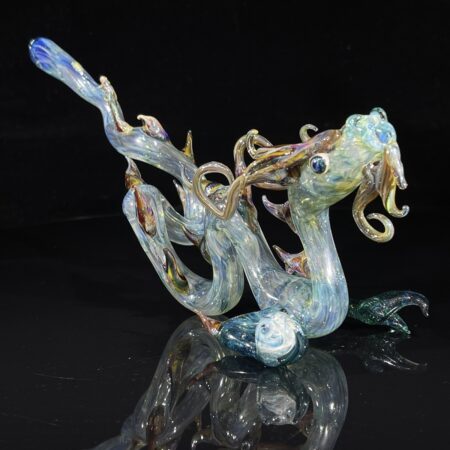 Elder Taoist Dragon Pipe All Pipes and Accessories Tako Glass Elder Taoist Dragon Pipe