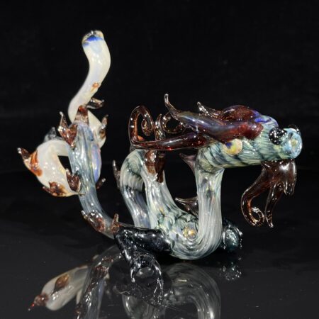 Elder Taoist Dragon Pipe All Pipes and Accessories Tako Glass Elder Taoist Dragon Pipe