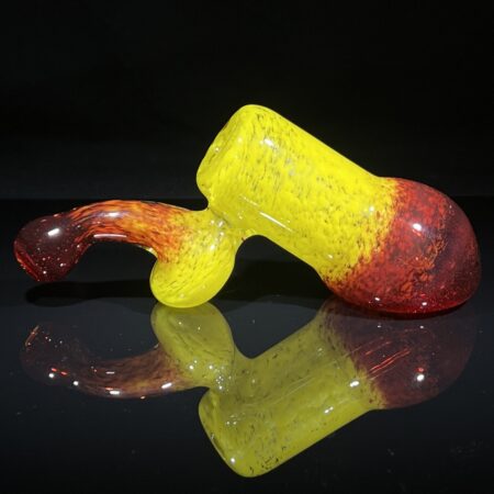 Chroma-Fade Layback Sherlock Bubbler All Pipes and Accessories Tako Glass chroma-fade layback sherlock bubbler