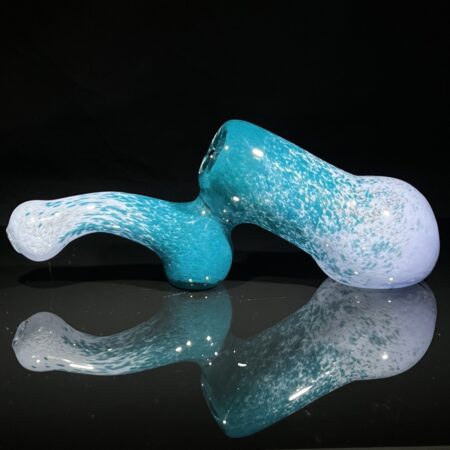 Chroma-Fade Layback Sherlock Bubbler All Pipes and Accessories Tako Glass chroma-fade layback sherlock bubbler