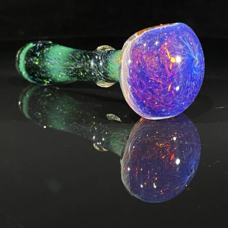 Purple Magic Maria Spoon Pipe