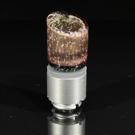 Crushed Opal Sipper Puffco Pivot Top Accessories Tako Glass Crushed Opal Sipper Puffco Pivot Top