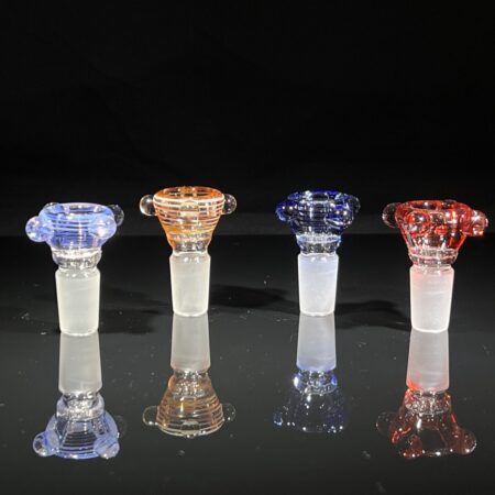 14mm Color Wrap 7-Hole Pullslide All Pipes and Accessories Tako Glass 14mm color wrap 7-hole pullslide