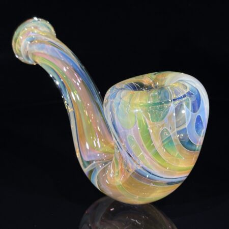 Half Pounder Fumed Sherlock Pipe All Pipes and Accessories Tako Glass Half Pounder Fumed Sherlock Pipe