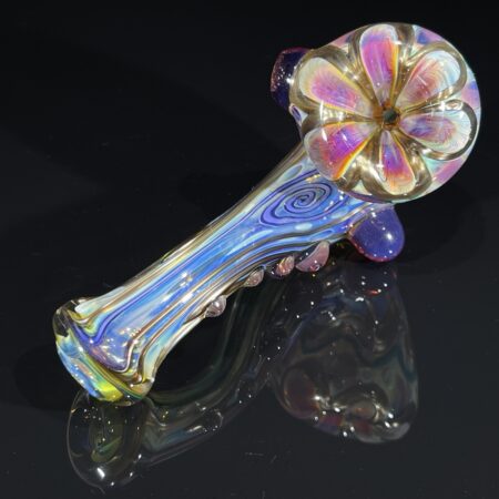 Inside Out Flower Sherlock Pipe All Pipes and Accessories Tako Glass Inside Out Flower Sherlock Pipe