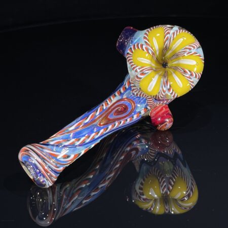 Inside Out Flower Sherlock Pipe All Pipes and Accessories Tako Glass Inside Out Flower Sherlock Pipe