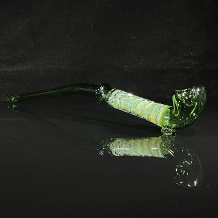 Green Dragon Gandalf Pipe All Pipes and Accessories Tako Glass Green Dragon Gandalf Pipe