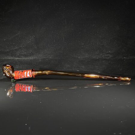 Amber Dragon Gandalf Pipe All Pipes and Accessories Tako Glass Amber Dragon Gandalf Pipe