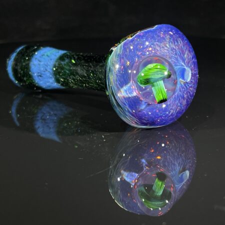 Purple Magic Mushroom Spoon Pipe