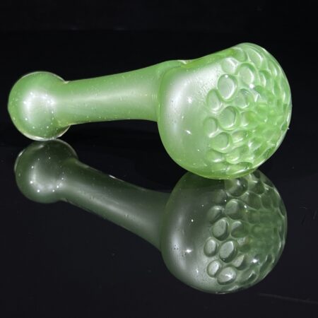Chromium Honeycomb Spoon Pipe All Pipes and Accessories Tako Glass Chromium Honeycomb Spoon Pipe