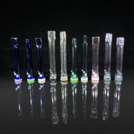 7-hole Pinch Hitter Chillum All Pipes and Accessories Tako Glass 7-hole Pinch Hitter Chillum