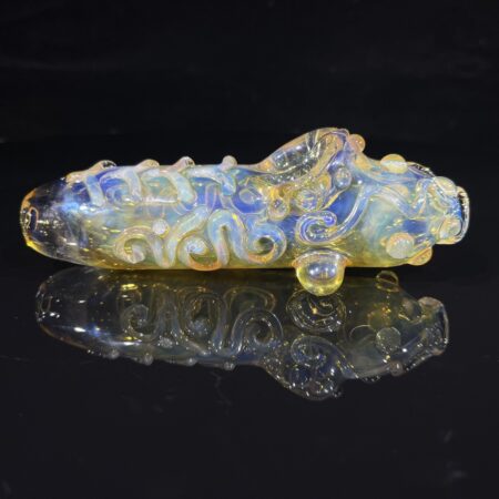 Squiggle Fume Steamroller All Pipes and Accessories Tako Glass Squiggle Fume Steamroller