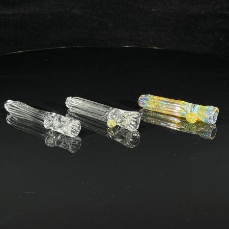 Fluted Glass Chillum