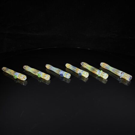 Fluted Fume Glass Chillum