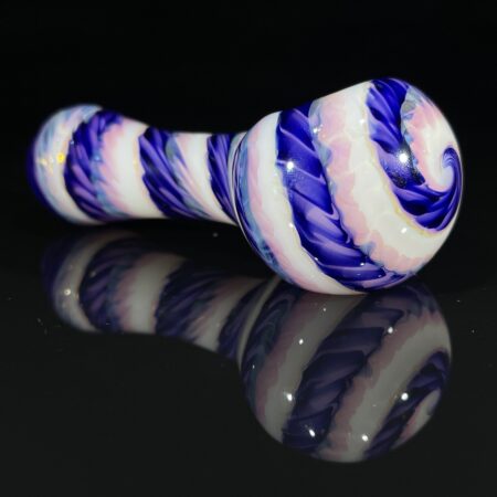 Cheshire Cat Spoon Pipe All Pipes and Accessories Tako Glass Cheshire Cat Spoon Pipe