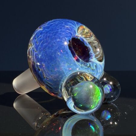 14mm Purple Nebula XL Opal Planet Pull Slide Accessories Tako Glass 14mm Purple Nebula XL Opal Planet Pull Slide
