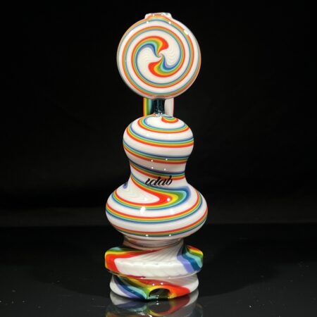 iDab Dry Disc Bubbler Puffco Peak Attachment All Pipes and Accessories Tako Glass idab dry disc bubbler Puffco peak attachment