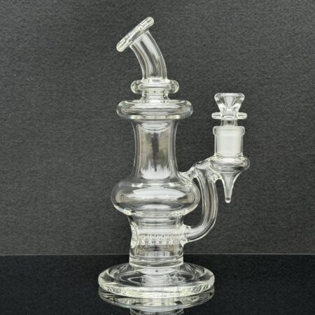Studio V Inline Bell Rig All Pipes and Accessories Tako Glass Studio V Inline Bell Rig