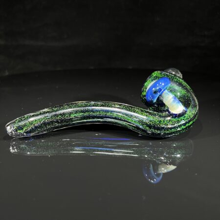 Dichro Mushroom Sherlock Pipe All Pipes and Accessories Tako Glass Dichro Mushroom Sherlock Pipe