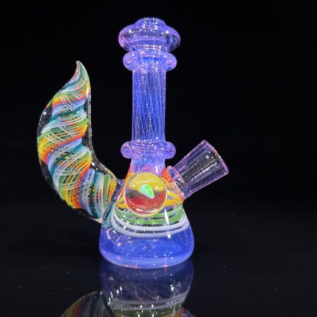 Royal Jelly Opal Mini Dab Rig Dab Rigs Tako Glass Electro Pink Opal Mini Dab Rig