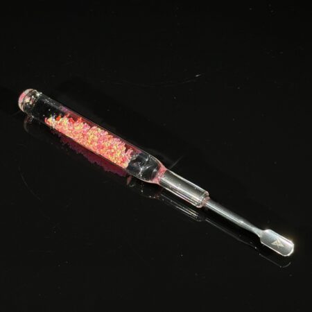 Scoop Tip Opal Glitter Dabber Accessories Tako Glass Scoop Tip Opal Glitter Dabber