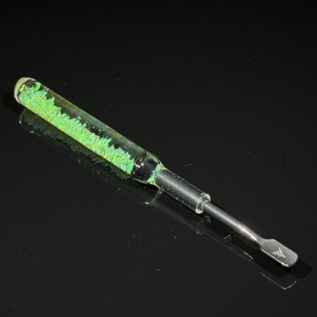 Scoop Tip Opal Glitter Dabber Accessories Tako Glass Scoop Tip Opal Glitter Dabber