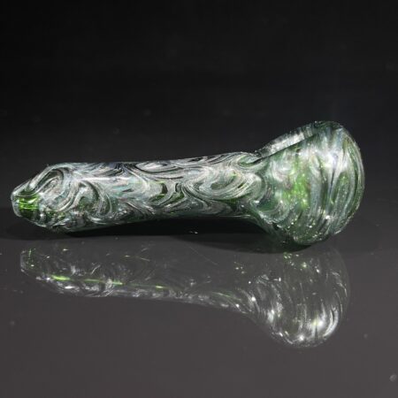 Aventurine Comet Spoon Pipe All Pipes and Accessories Tako Glass Adventurine Comet Spoon Pipe