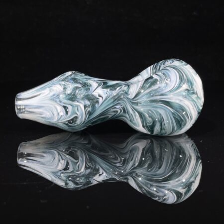 Swirled Chaos Spoon Pipe All Pipes and Accessories Tako Glass Swirled Chaos Spoon Pipe