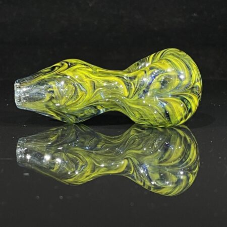 Swirled Chaos Spoon Pipe All Pipes and Accessories Tako Glass Swirled Chaos Spoon Pipe
