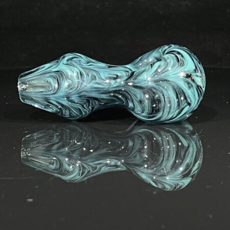 Swirled Chaos Spoon Pipe All Pipes and Accessories Tako Glass Swirled Chaos Spoon Pipe