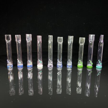 7-hole Pinch Hitter Chillum All Pipes and Accessories Tako Glass 7-hole Pinch Hitter Chillum