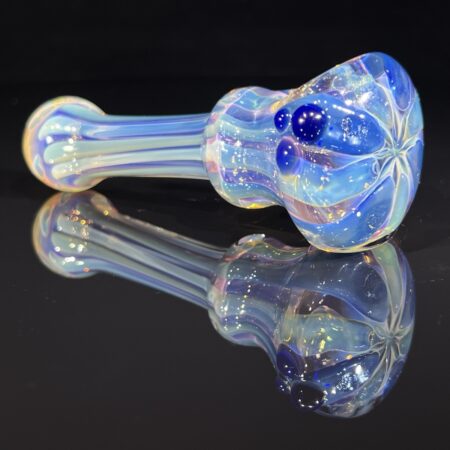 Fume Stripe Spoon Pipe All Pipes and Accessories Tako Glass Fume Stripe Spoon Pipe