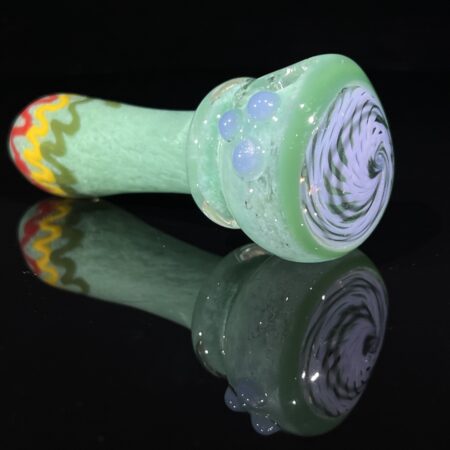 Cable Knit Spoon Pipe All Pipes and Accessories Tako Glass Cable Knit Spoon Pipe